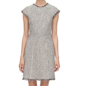 Rebecca Taylor Structured Tweed Dress Size 6 EUC